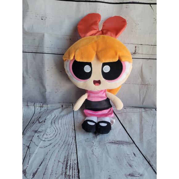 Power Puff Girls Blossom Plush Doll Spin Master 12 inch Non-Working - Picture 1 of 6